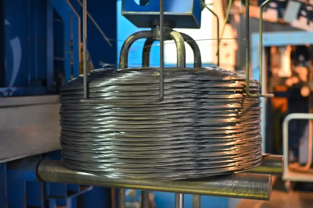 Wire drawing is a crucial process in the manufacturing of ball bearings, specifically in the production of the balls that make up the bearing.