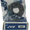 JVN 6000 Ball Bearing (10x26x8mm) – Open Type | Z2V2+ Grade | Chrome Steel | G10 Balls | High RPM | For 3D Printer, Robotics, DIY, Automotive, CNC – 1PC